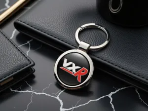 Glossy Key Chain Max Look Classy Metal Durable